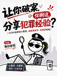 让你破案，你搁这分享犯罪经验？